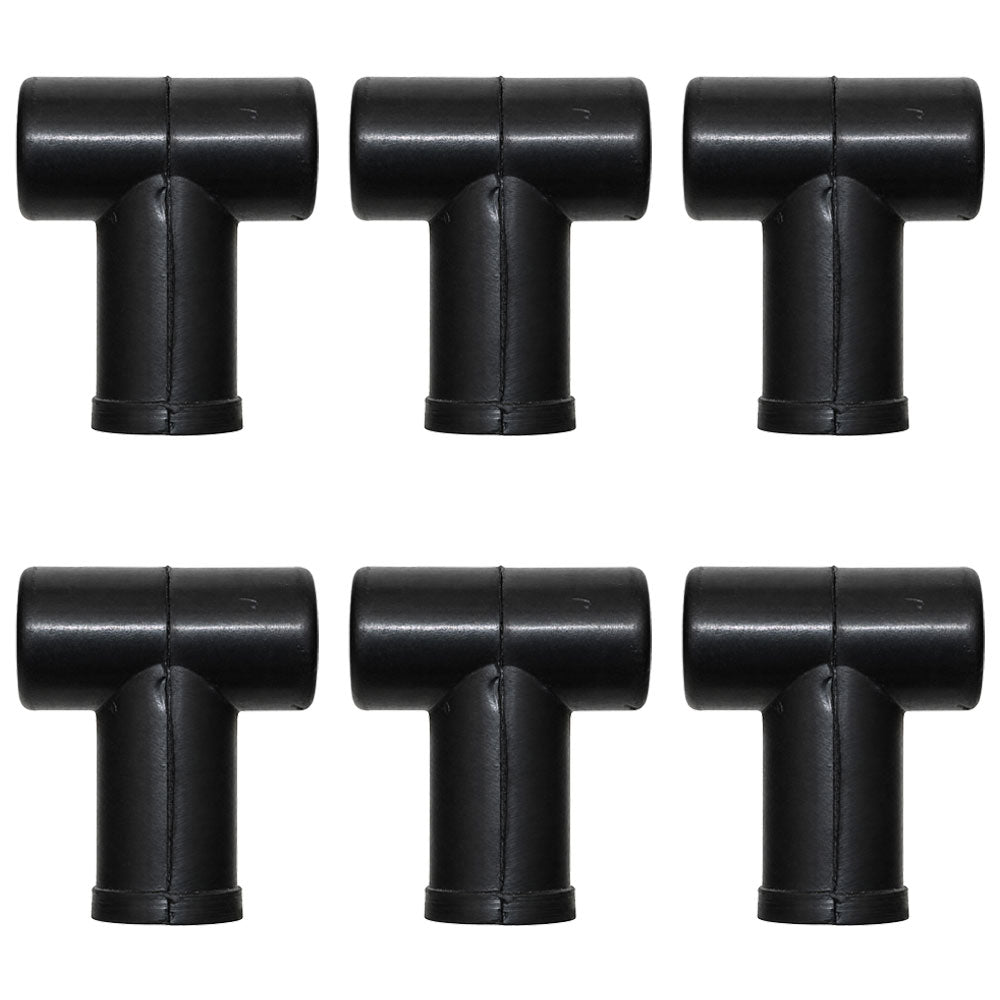 6 FUEL INJECTION RETURN LINE BOOTS FOR OLIVER 1955