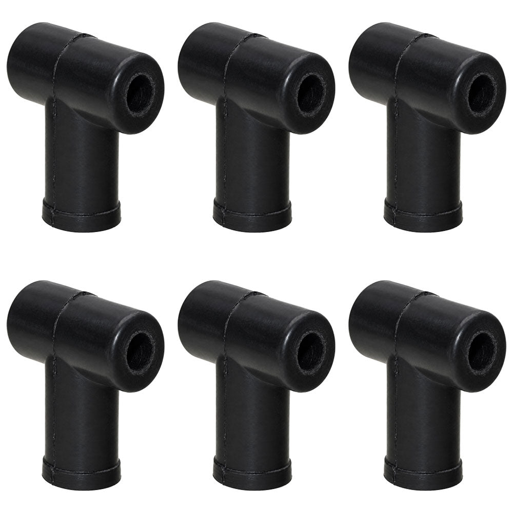 6 FUEL INJECTION RETURN LINE BOOTS FOR OLIVER 1955
