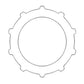 PTO Steel Clutch Set-(10 Pieces) Fits JD T28664