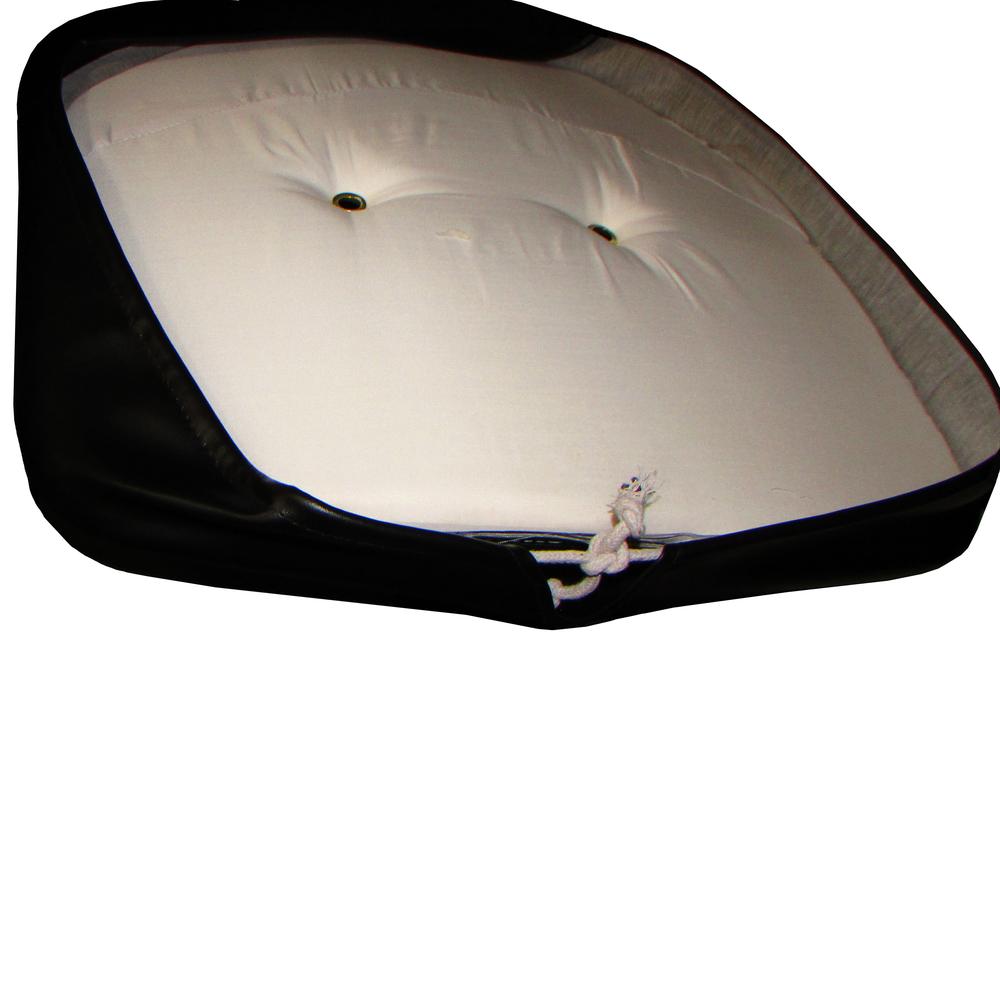 Universal Mower Farm Tractor Cushion Seat Cover Black Fits Ford & Fits Massey