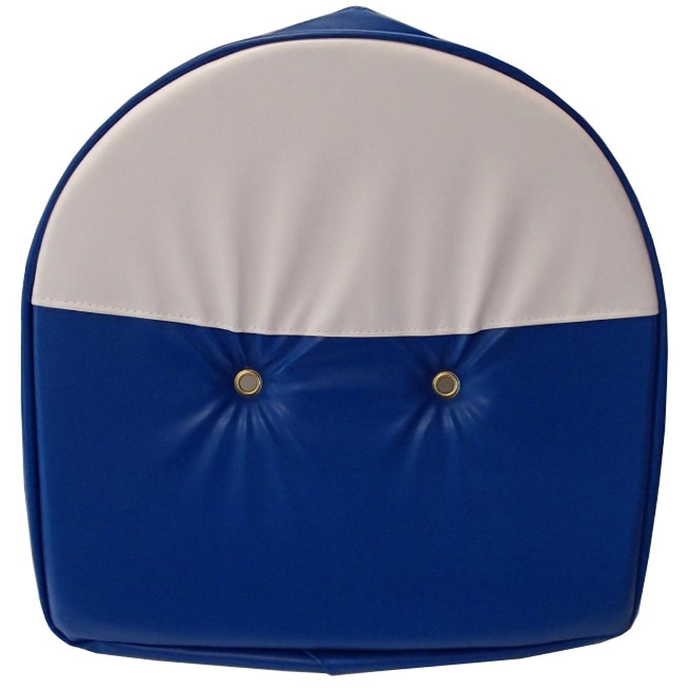 Blue and White T295BW Tractor Pan Seat Cover Fits Ford Fits John Deere Fits MF