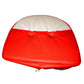 Red & White Seat Cushion Fits Universal Products Replaces 63128