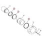 T35240 T35241 T35242 New Locking Cylinder Repair Kit Fits John Deere 310A 310B +