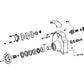 Replacement Dozer Pinion Shaft T40859 Fits John Deere 450E 550 550A 550B 555
