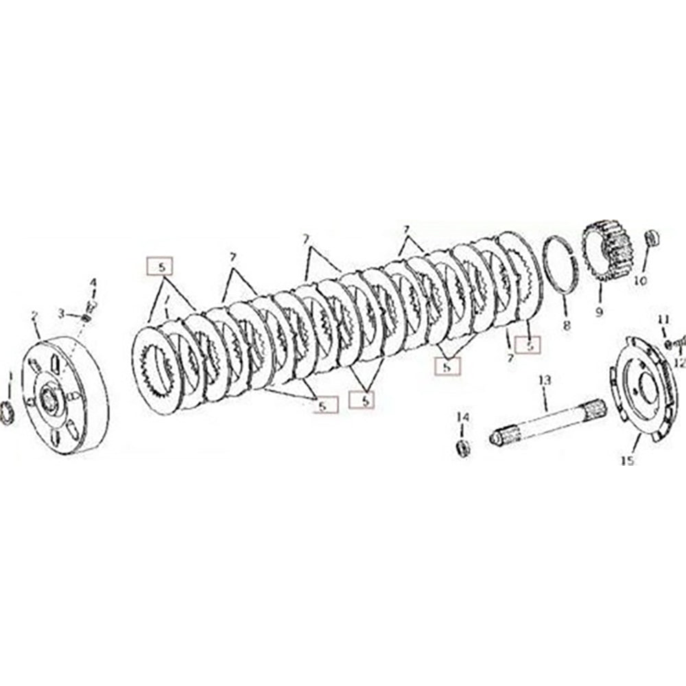 Metallic Disc Fits John Deere Replaces T211817