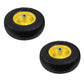 (2) Pack Front Caster Wheels Fits John Deere Z915B Z915E ZTrak Mower TCA13769