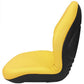 High Back Yellow Seat Fits JD Fits John Deere Riding Mowers