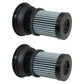 (2) Hydraulic Filters Fits John Deere Z510A Z520A Z810A Z820A Z830A TCA18710