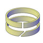 TH102825 Wear Ring Arm Bucket Fits John Deere Excavator 790 792 TH106316