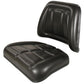 Black Seat Cushion Set Fits John Deere Replaces TBR01BL