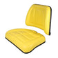 TKYL New Aftermarket Tractor Trapezoid Back & Bottom Yellow Seat Cushion Kit