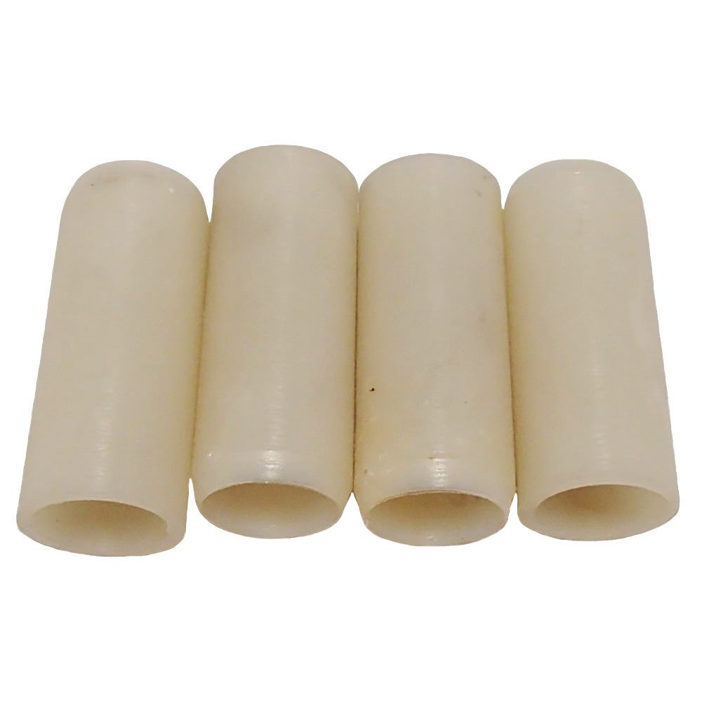 Four   9/16" I.D. x 1-3/4" Leaf Spring Nylon Bushings