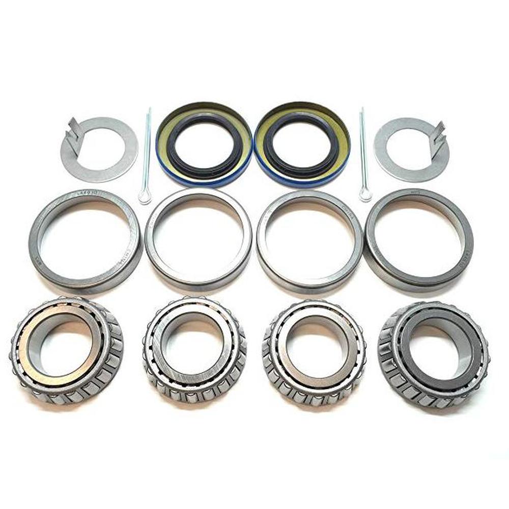 Trailer Hub Wheel Bearing Kit Seal 1.25'' for 2000# EZ Lube Axles 1.00"