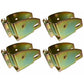 Four (4) E Track Wood Beam Holder Sockets for Trailers/Cargo Brace/Truck/Van