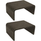 (2) Heavy Duty 6ga Steel Weld-on Stake Pockets for Utility Truck Trailer 1000103