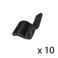 Qty 10: 3/8" Weld On D-Ring Fits Universal Products Replaces 10WR15