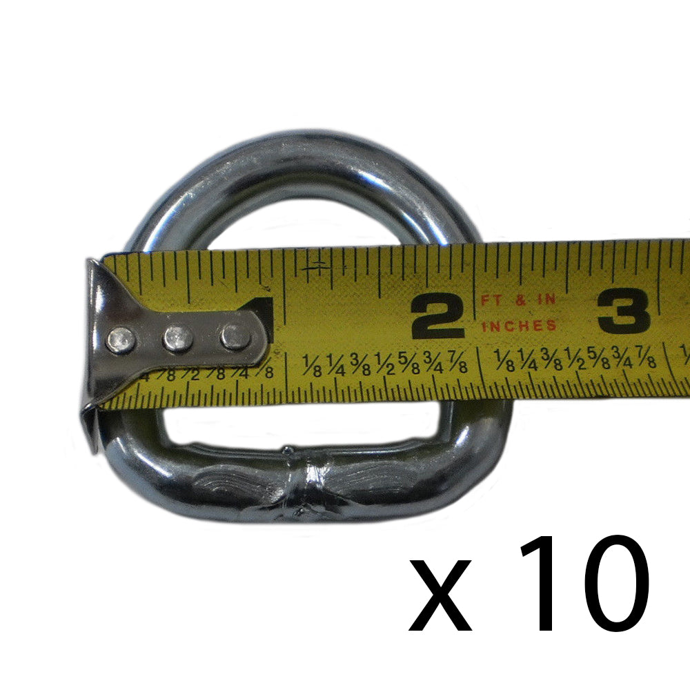 10 3/8" D Ring 5000# Weld On for ATV Motorcycle Rope Tie Trailer Truck