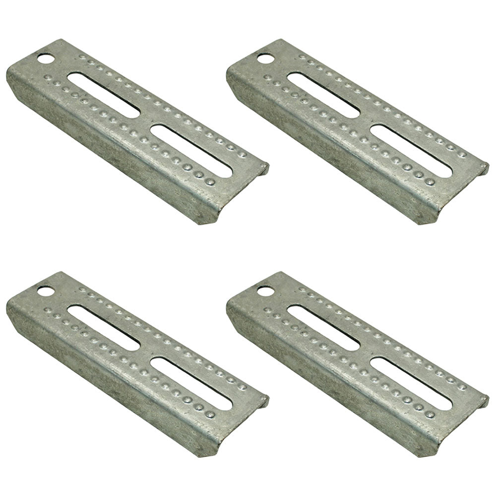 Qty. 4: 8" Upright Bunk Board Brackets Fits Universal Products
