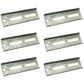 Qty. 6: 8" Upright Bunk Board Brackets Fits Universal Products
