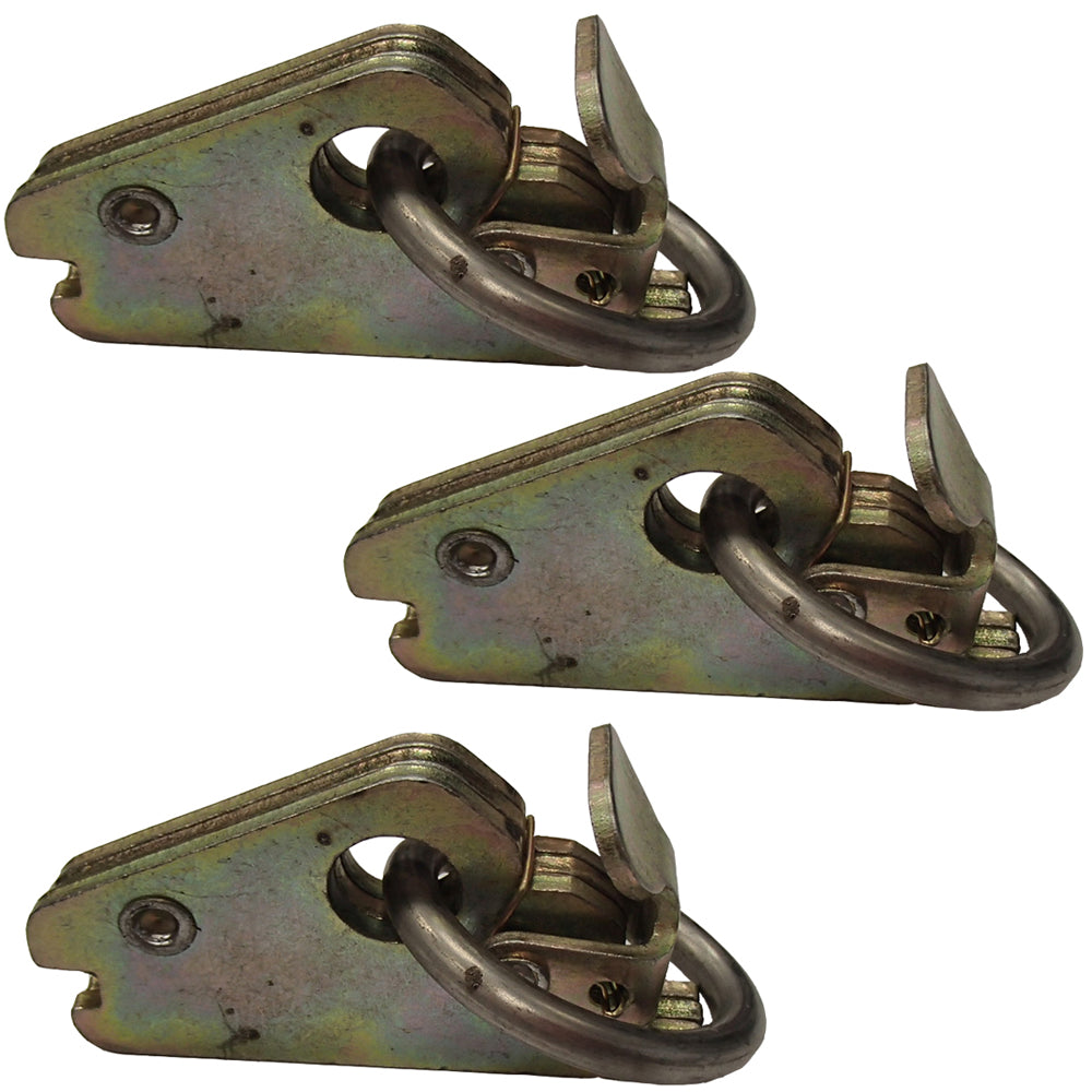 Qty 3: E-Track Tie Down Ring
 Fits Universal Products Replaces ERSHD-B