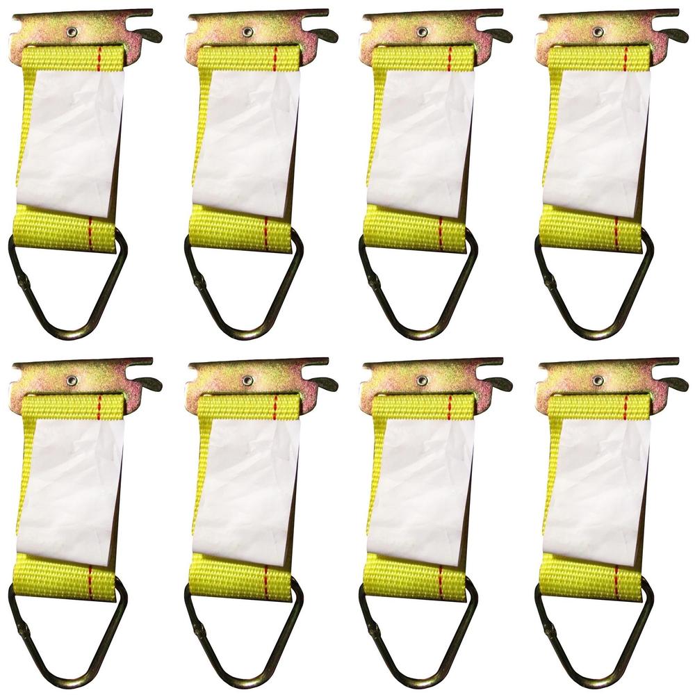Qty 8: E-Track Tie Down Strap Fits Universal Products Replaces 660001