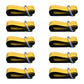 Qty 10: Heavy Duty Lasso/Wheel Lift Straps  (Yellow)  Fits Universal Products