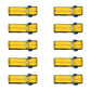 Qty 10: Heavy Duty Lasso/Wheel Lift Straps  (Yellow)  Fits Universal Products