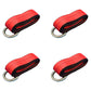 Qty 4: Heavy Duty Lasso/Wheel Lift Straps (Red) Fits Universal Replaces N/A