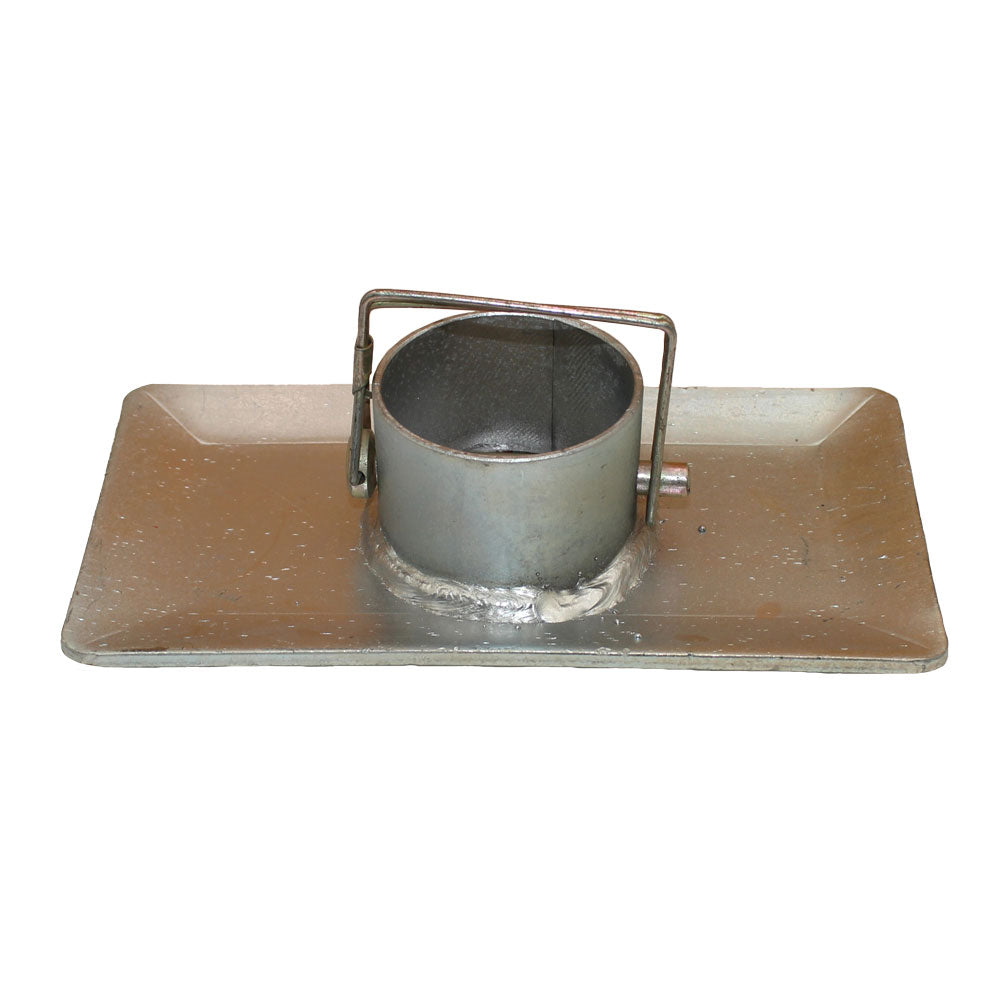 Trailer Jack Foot Plate w/ Lock Pin Fits Universal Products Replaces 26029