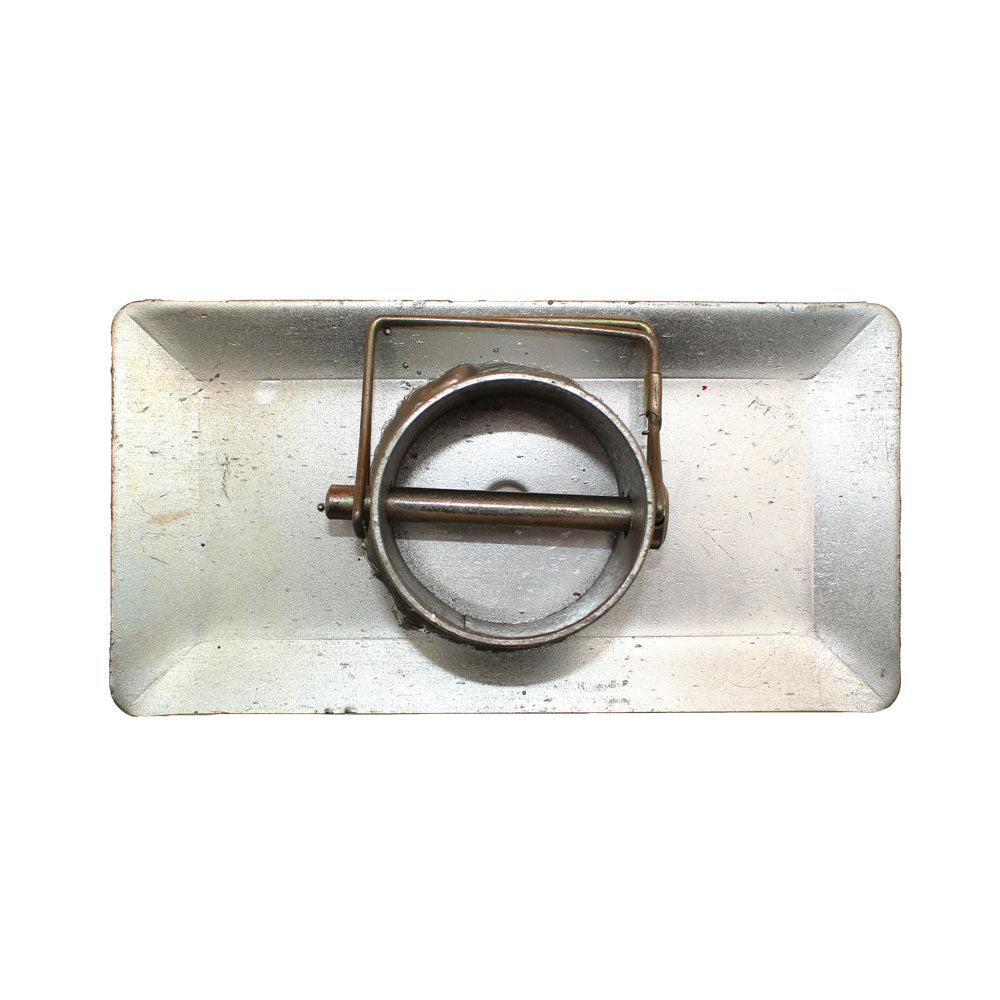 Trailer Jack Foot Plate With Lock Pin 26029