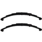 (2) 3500 Lb Axle 4-Leaf Spring Trailer Suspension 25-1/4" Double Eye 3500# Axle