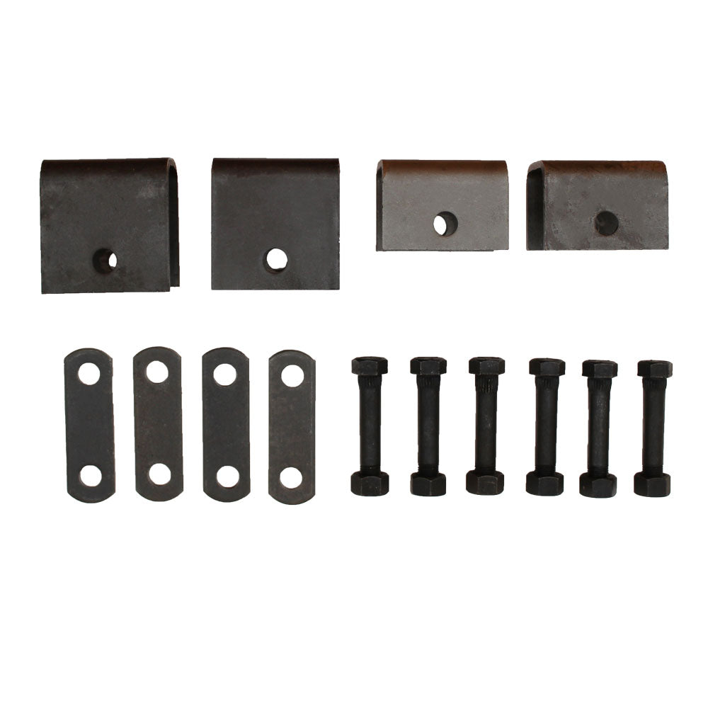 Trailer Leaf Spring Hanger Kit for Double Eye Springs Single Axle Suspension