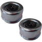 Qty 2: Grease Cap with Rubber Plug Fits Internal Use Replaces FRA80-0058