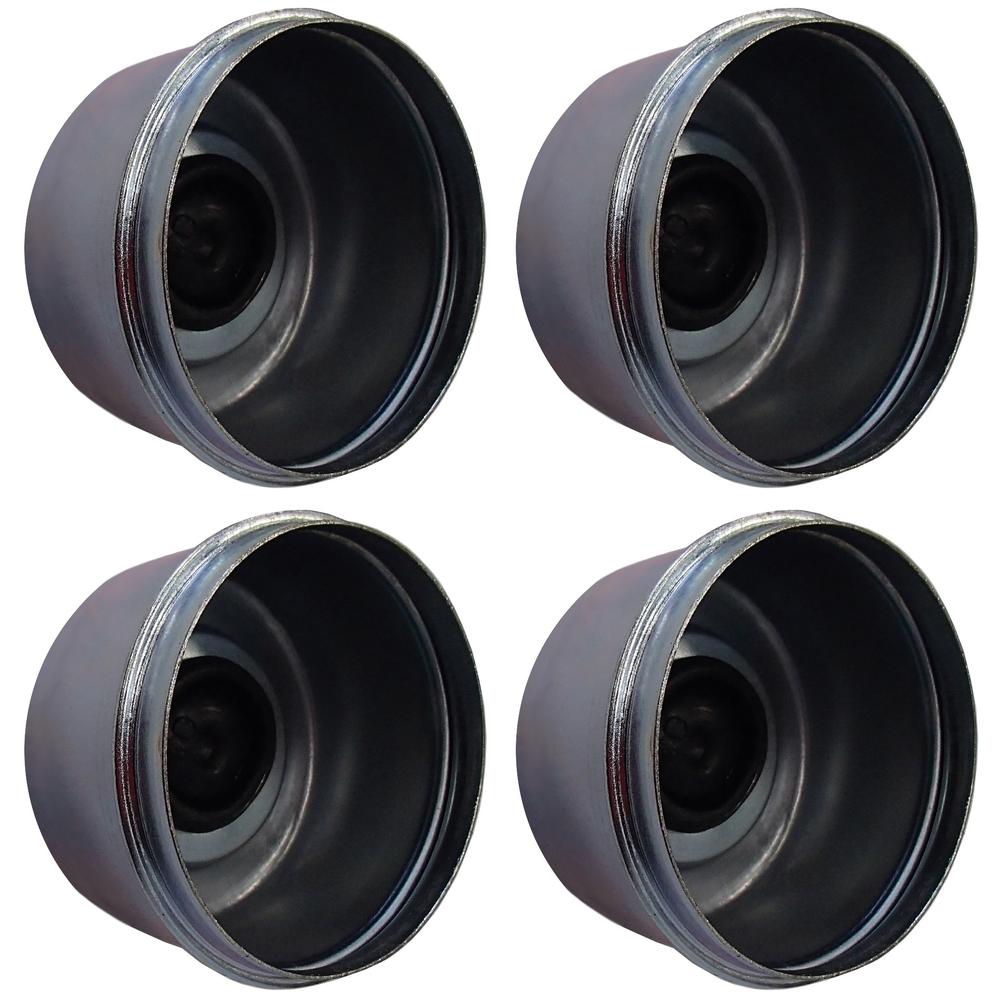 Qty 4: Grease Cap with Rubber Plug Fits Universal Products Replaces 21-43-1