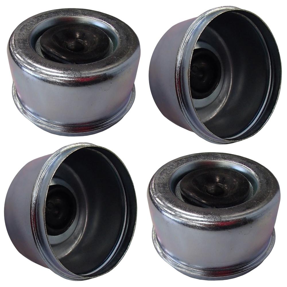 Qty 4: Grease Cap with Rubber Plug Fits Universal Products Replaces 21-43-1