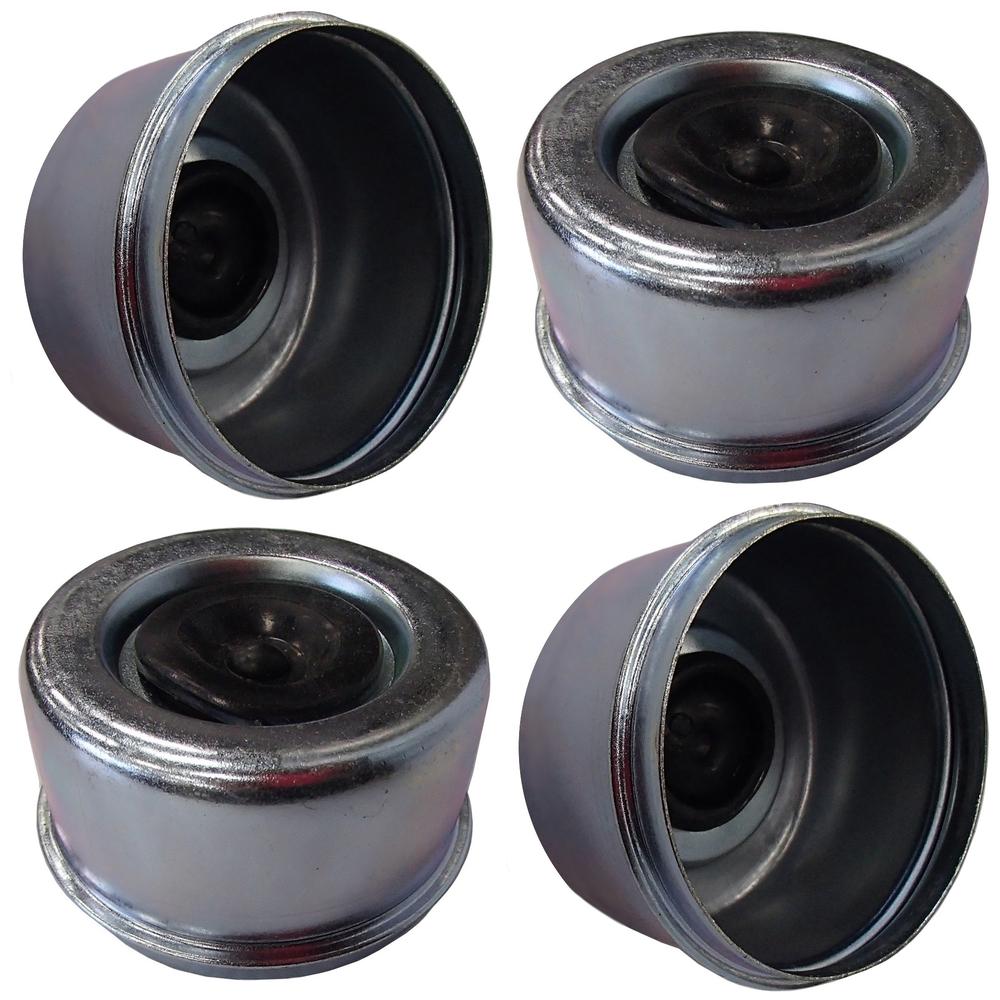Qty 4: Grease Cap with Rubber Plug Fits Internal Use Replaces FRA80-0058