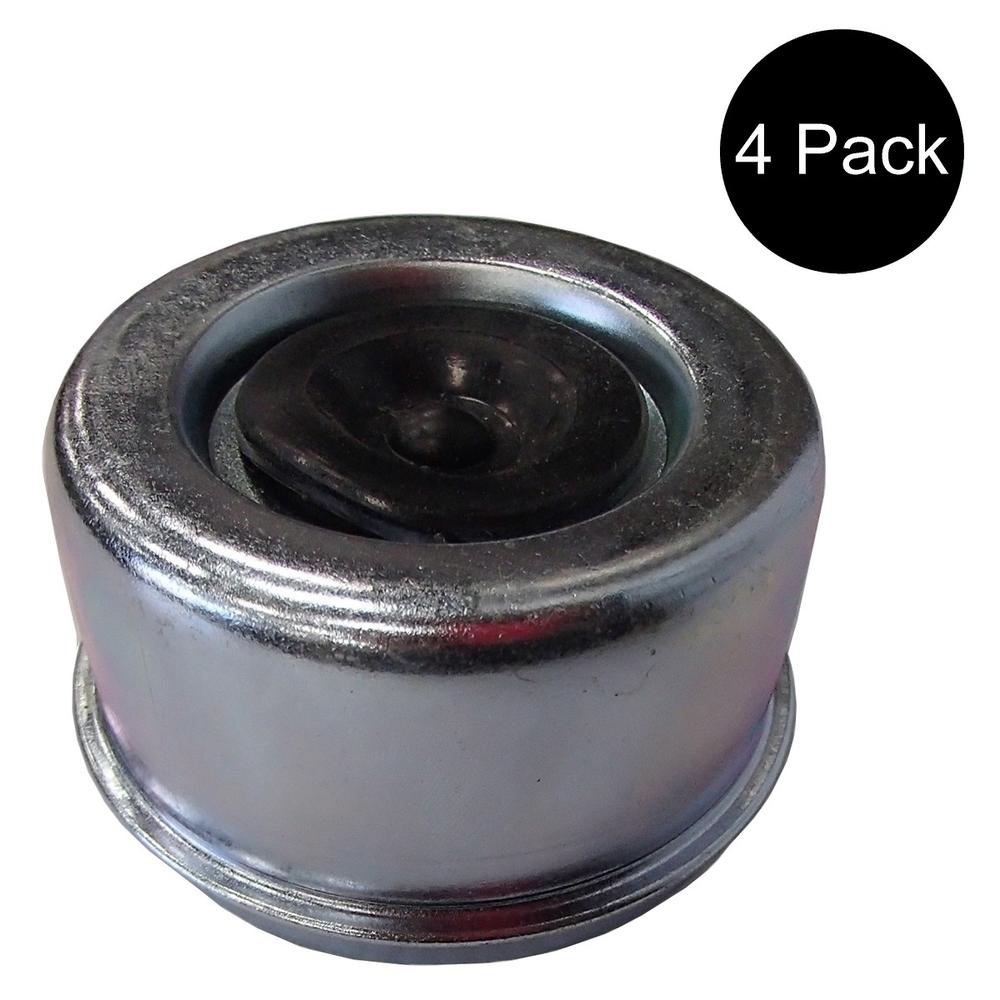 Qty 4: Grease Cap with Rubber Plug Fits Internal Use Replaces FRA80-0058