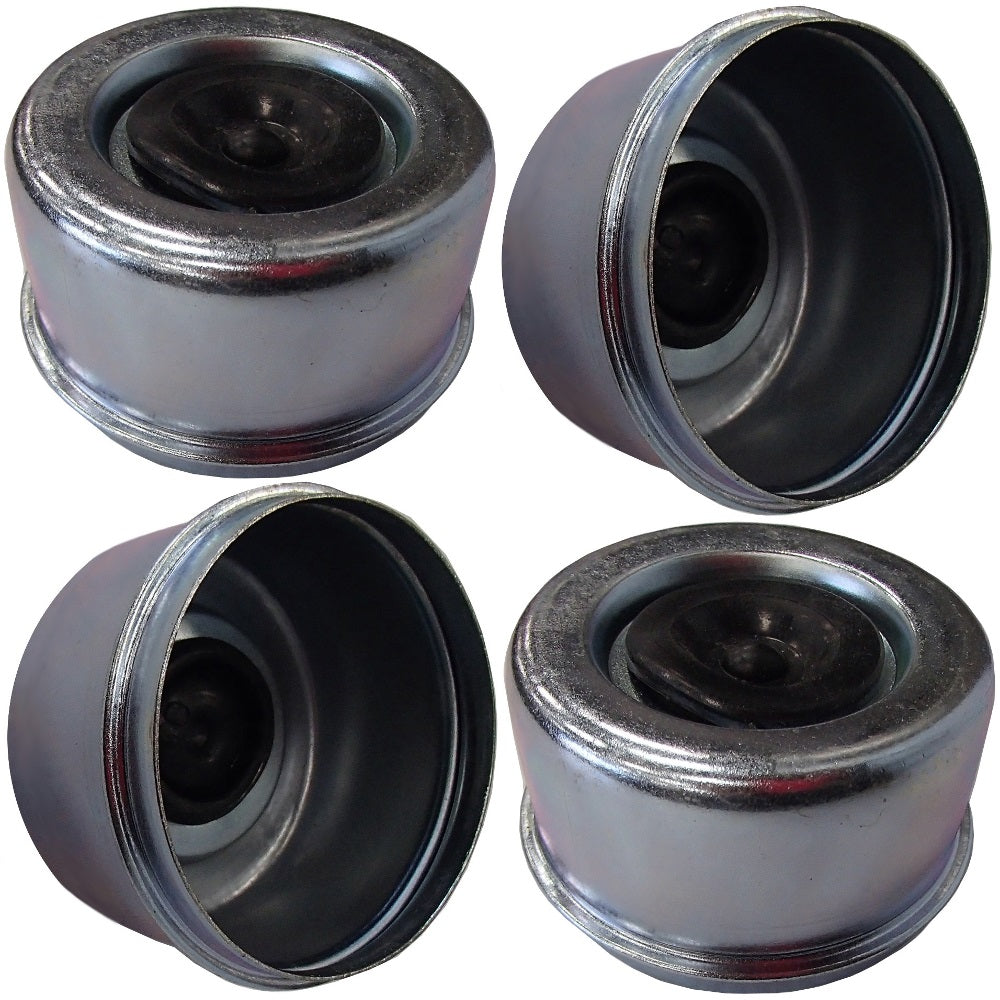 Qty 4: Grease Cap with Rubber Plug Fits Universal Products Replaces 21-43-1