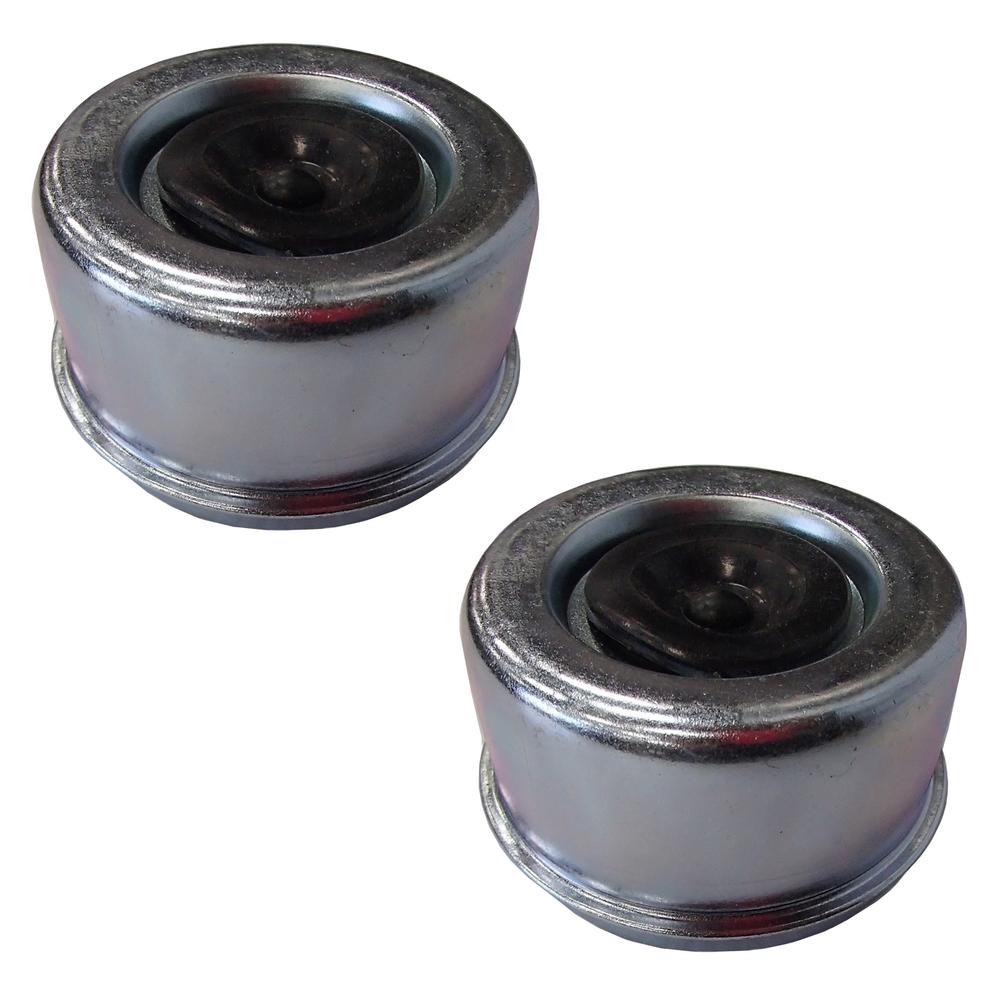 1 Pair E-Z Lube Grease Dust Cap & Plug 2.72" OD for Dexter & More K71-319-00