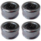 Qty 4: Grease Cap with Rubber Plug Fits Universal Products Replaces 21-43-1