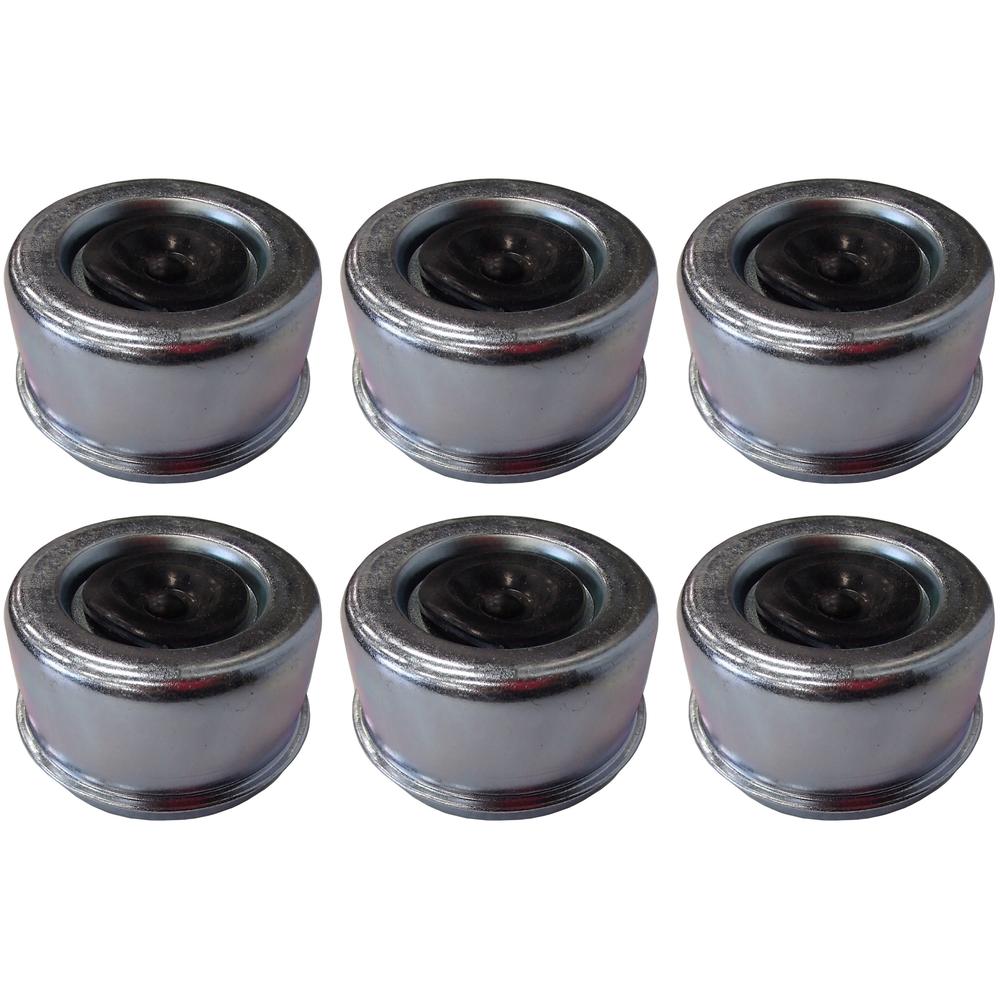 Qty 6: Grease Cap with Rubber Plug
 Fits Internal Use Replaces FRA80-0058