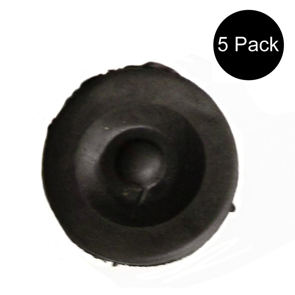 Ez Lube Axle Rubber Grease Plugs Hub Dust Cap fits all EZ Lube Axles - 5 Pack
