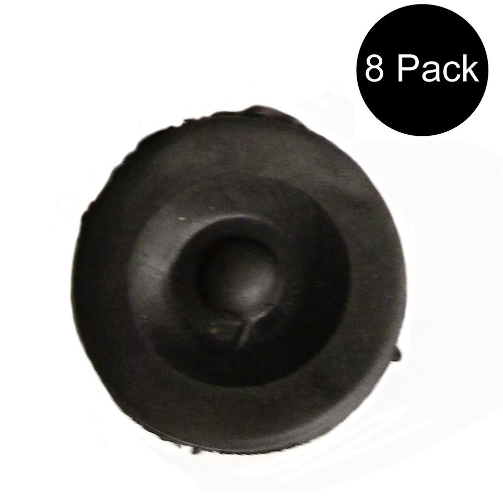 Qty 8: Rubber Grease Plugs Fits Dexter Replaces 085-001-00