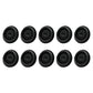 (10) New Replacement Black Rubber Grease Plug Hub Dust Caps TLU31-0009