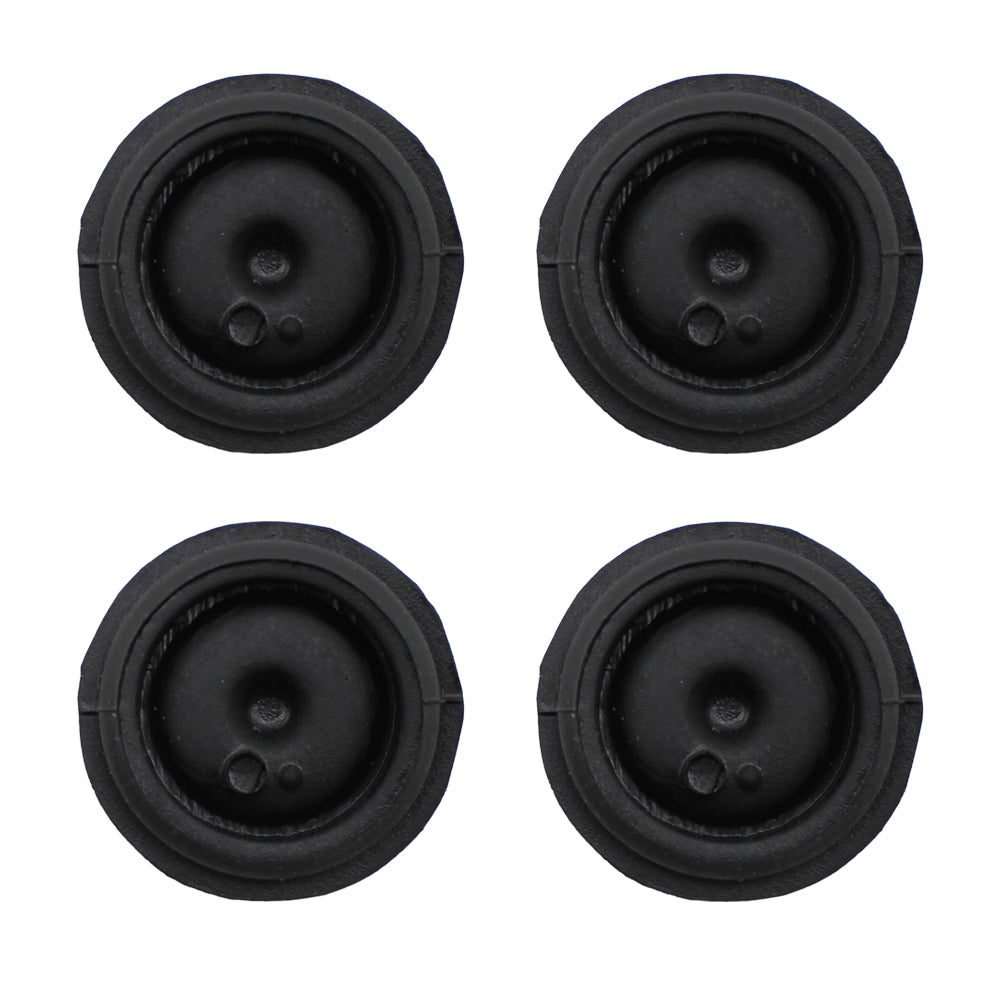 4 Grease Plug Fit Dexter EZ Lube Type Trailer/Camper/RV Axle Rubber Hub Dust Cap