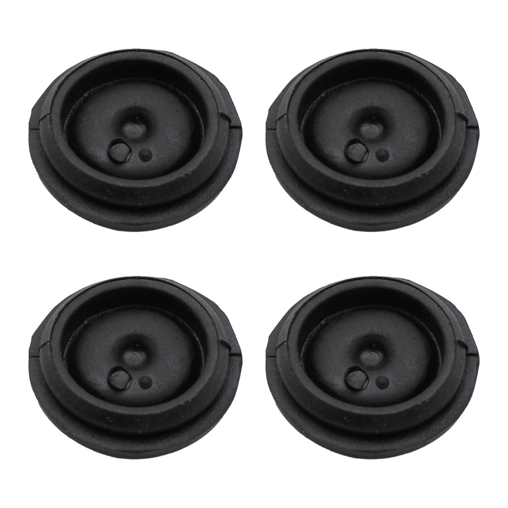 Qty 4: Rubber Grease Plugs Fits Dexter Replaces 085-001-00