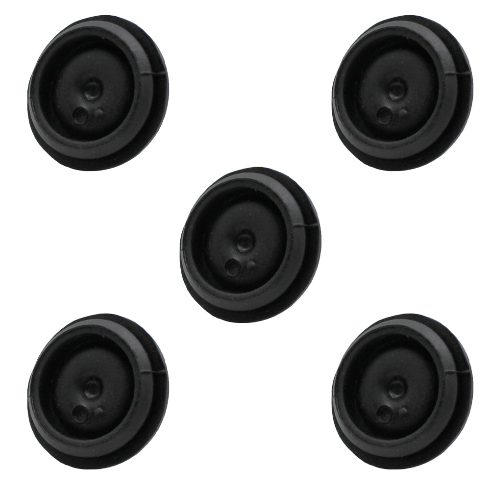 Ez Lube Axle Rubber Grease Plugs Hub Dust Cap fits all EZ Lube Axles - 5 Pack