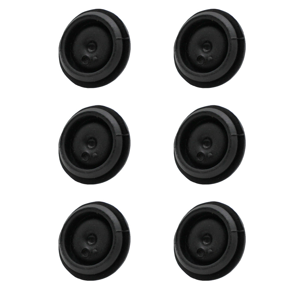 Qty 6: Rubber Grease Plugs Fits Dexter Replaces 085-001-00