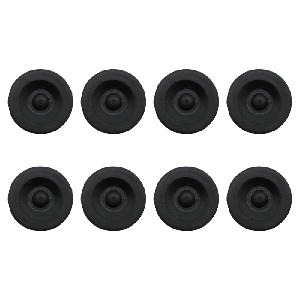 8PK Rubber Grease Plug Hub Dust Caps fits Dexter EZ Lube Trailer Camper Axle