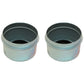 Two Dust Grease Cap Cover For 1.98" Trailer Hubs Axles